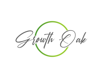 Growth Oak logo design by Gwerth