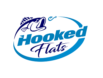 Hooked Flats logo design by haze