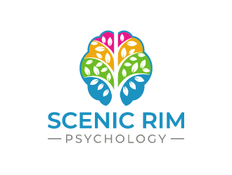 Scenic Rim Psychology logo design by mhala