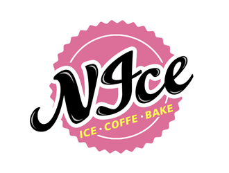 NIce (Ice, coffe, and Bake) logo design by ingepro