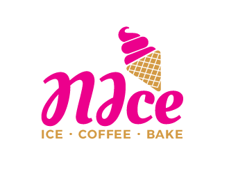 NIce (Ice, coffe, and Bake) logo design by justin_ezra