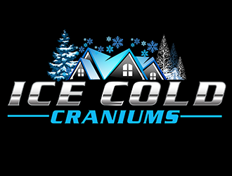 Ice Cold Craniums logo design by 3Dlogos