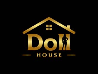 Doll house  logo design by maserik