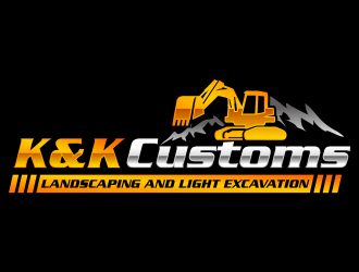K&K Customs logo design by hidro