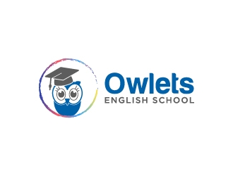 Owlets English School logo design by Creativeminds