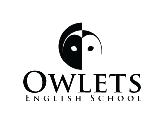 Owlets English School logo design by AamirKhan