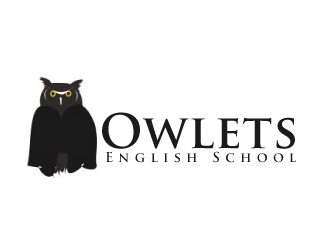 Owlets English School logo design by AamirKhan