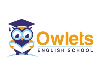 Owlets English School logo design by ruki