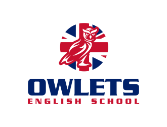 Owlets English School logo design by ingepro