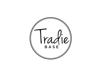 TRADIE BASE logo design by johana