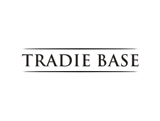 TRADIE BASE logo design by johana
