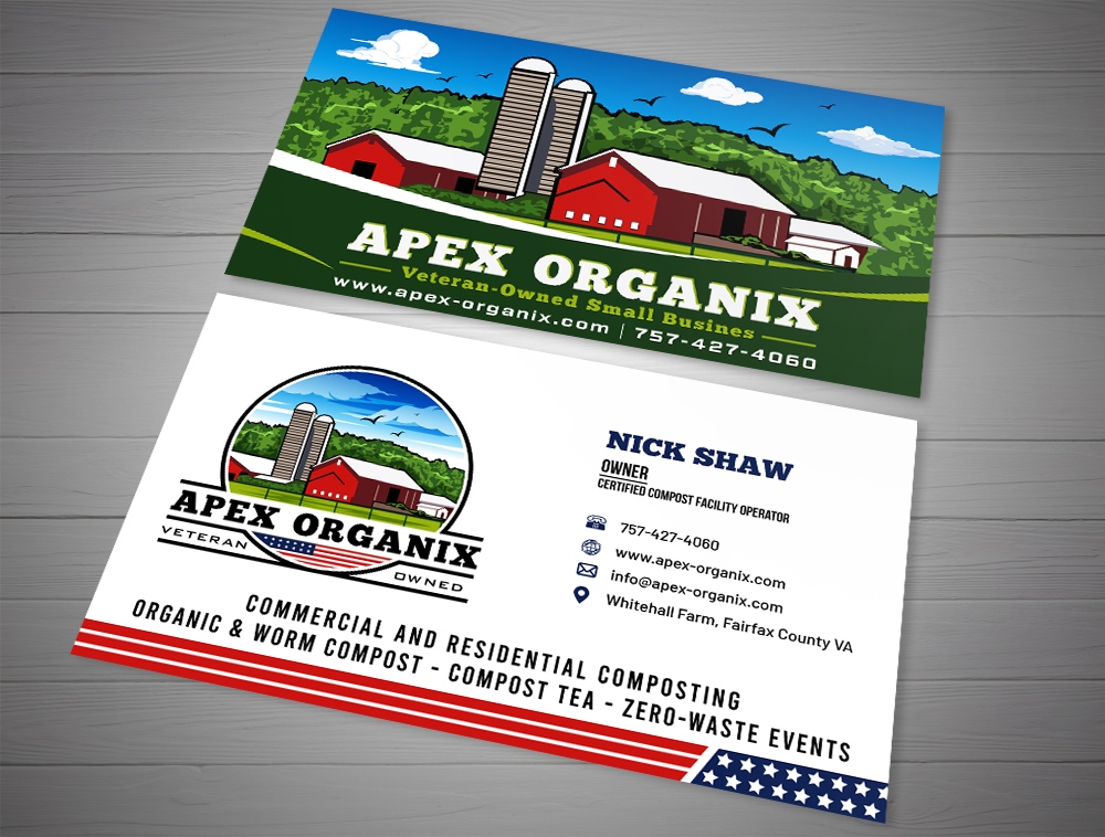 Apex Organix logo design by Niqnish