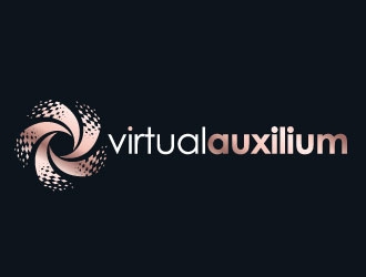 Virtual Auxilium  logo design by REDCROW