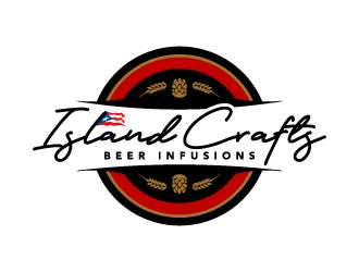 Island Crafts Beer Infusions logo design by daywalker