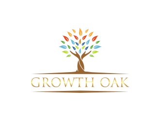 Growth Oak logo design by icha_icha