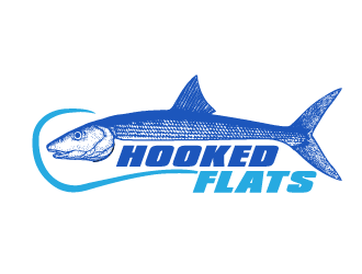 Hooked Flats logo design by Ultimatum