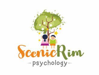 Scenic Rim Psychology logo design by YONK