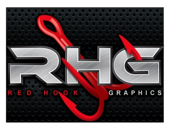 Red hook graphics logo design by Suvendu