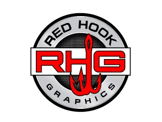 Red hook graphics logo design by josephope