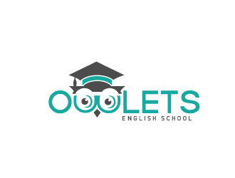 Owlets English School logo design by jenyl