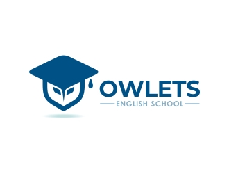 Owlets English School logo design by naldart