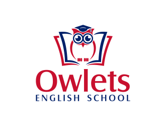 Owlets English School logo design by ingepro