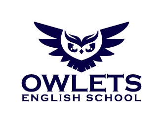 Owlets English School logo design by Kirito