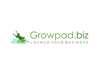 Growpad.biz logo design by puthreeone