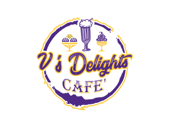 Vs Delights logo design by sodimejo