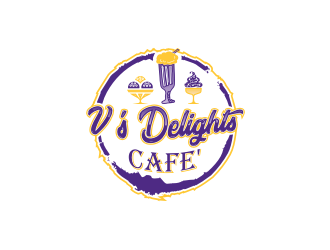 Vs Delights logo design by sodimejo