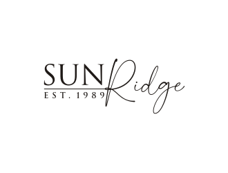 Sun Ridge  logo design by bricton