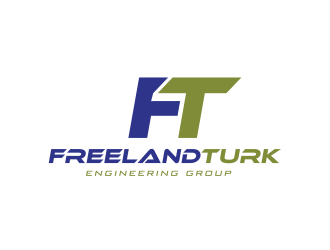 Freeland Turk Engineering Group logo design by Rossee