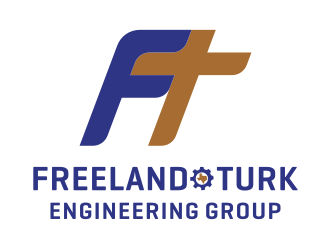 Freeland Turk Engineering Group logo design by xorn