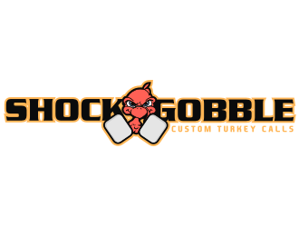 Shock Gobble Custom Turkey Calls  logo design by coco