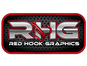 Red hook graphics logo design by Suvendu