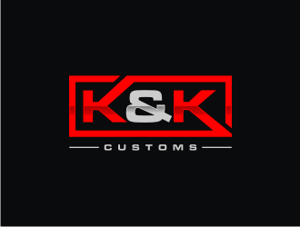 K&K Customs logo design by clayjensen