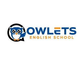 Owlets English School logo design by jaize