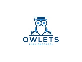 Owlets English School logo design by KaySa
