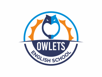 Owlets English School logo design by YONK