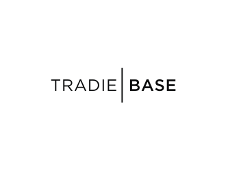 TRADIE BASE logo design by logitec