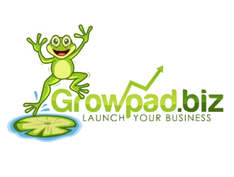 Growpad.biz logo design by DreamLogoDesign