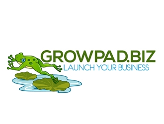 Growpad.biz logo design by DreamLogoDesign