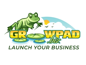 Growpad.biz logo design by DreamLogoDesign