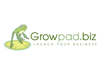 Growpad.biz logo design by DreamLogoDesign