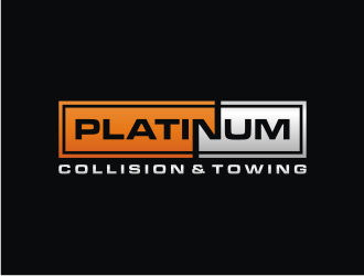 PLATINUM COLLISION & TOWING logo design by mbamboex