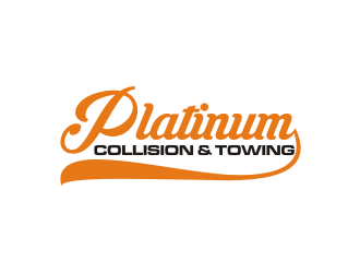 PLATINUM COLLISION & TOWING logo design by rief