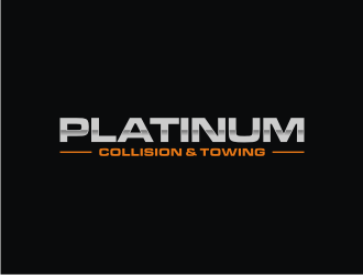 PLATINUM COLLISION & TOWING logo design by clayjensen