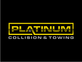 PLATINUM COLLISION & TOWING logo design by puthreeone
