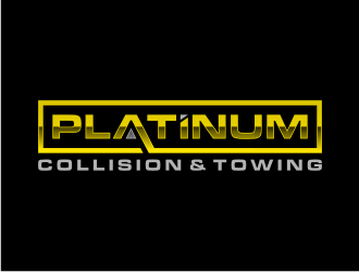 PLATINUM COLLISION & TOWING logo design by puthreeone