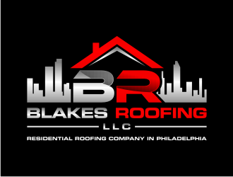 Blakes Roofing LLC logo design by GemahRipah